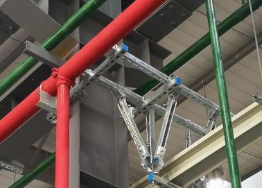 渭南市该抗震支架的整体式支吊架结构协调性好